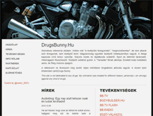 Tablet Screenshot of drugsbunny.hu